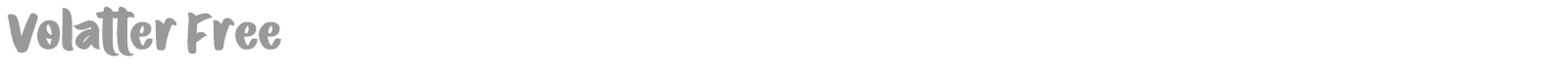 Volatter font preview